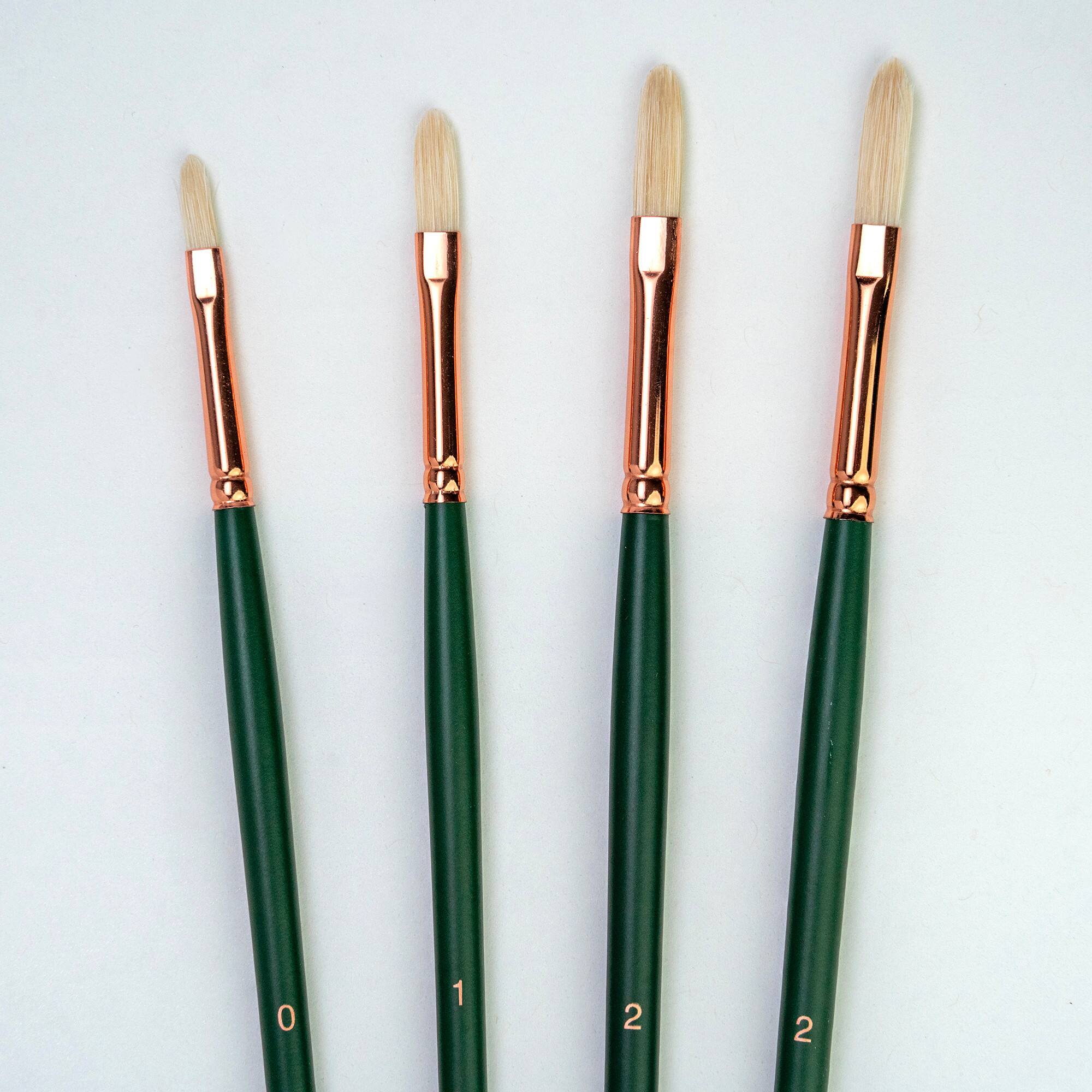 Silver Brush Limited Grand Prix® 4 Piece Multilength Filberts Brush set